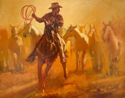 Image for Lot Frank Tauriello - Untitled (Cowboys)