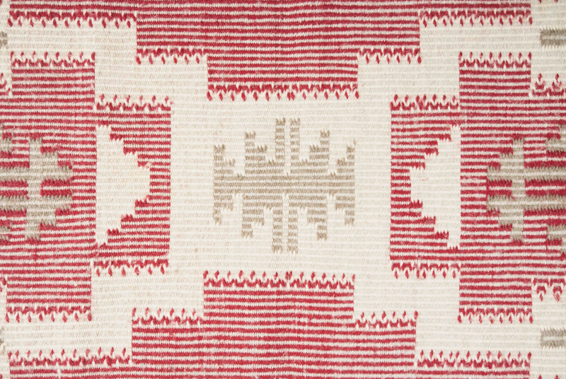 Geometric Tribal Flat-Woven Mat