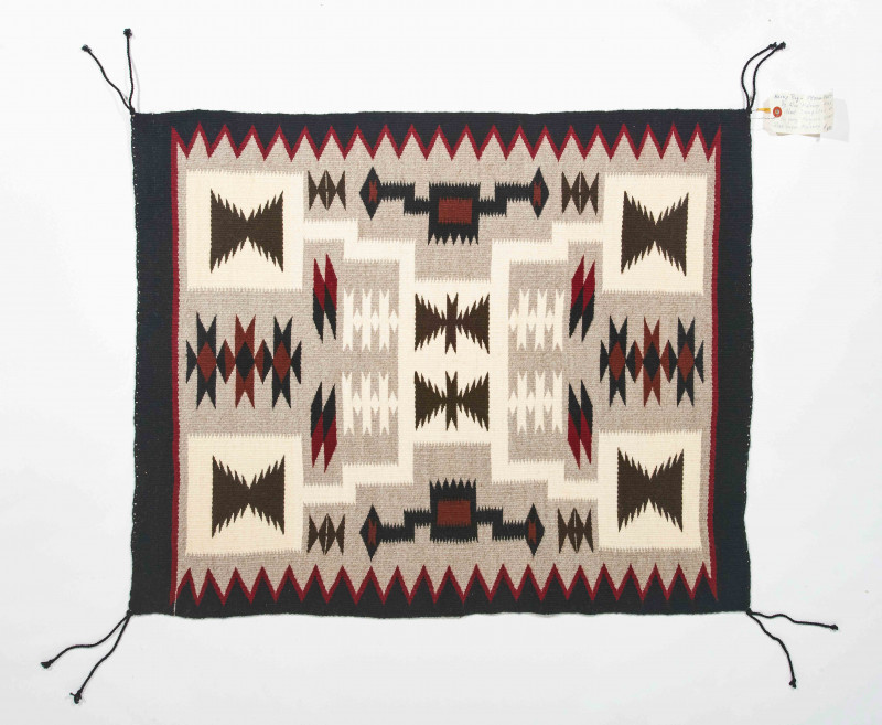 Alice Maloney Max - Navajo Rug with Storm Pattern