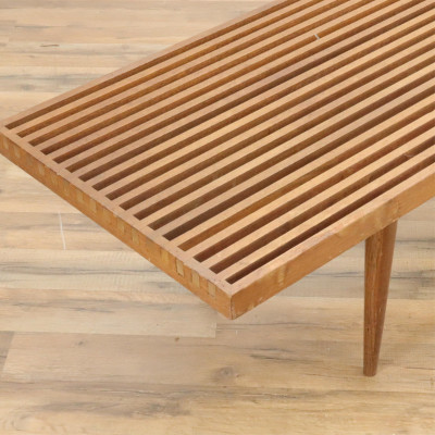 Nelson Style Wood Bench