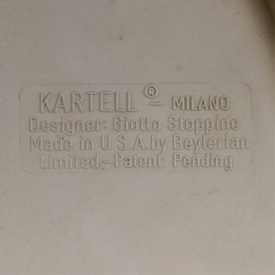 Three Kartell (Milano) Nesting Stools/Tables