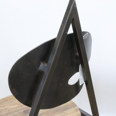 Modern Metal Side Chair/Table