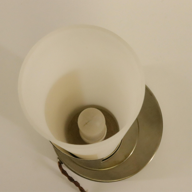 Jean Perzel Metal Tubular Table Lamp