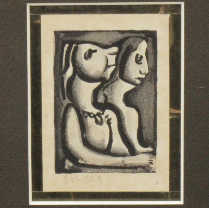 Georges Rouault Two Figures