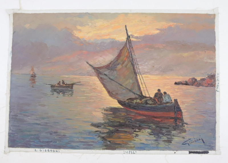 Giordani Ships at Sunset
