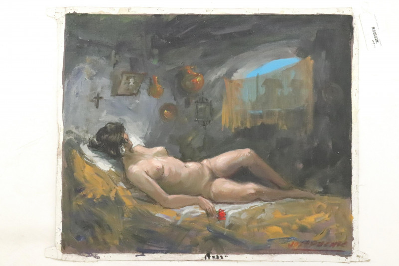 Jose Puente Reclining Nude
