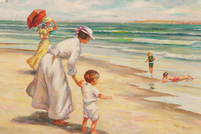 Image for Lot K Leone Day at the Beach I