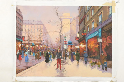 Sandi Lebron Parisian Street Scene