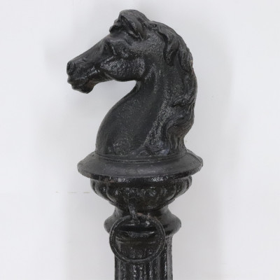 Image for Lot Victorian Cast Iron Horse Hitch