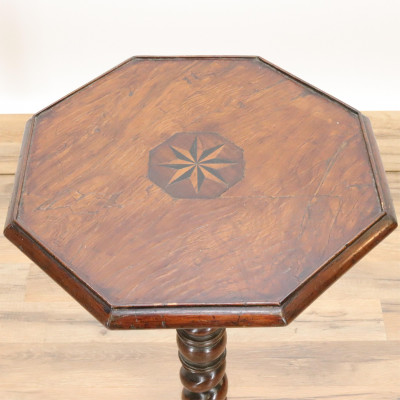 William Mary Inlaid Plant Stand