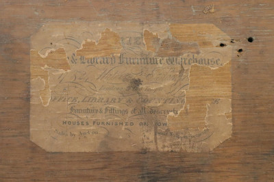 Late William IV Mahogany Writing Desk 19th C