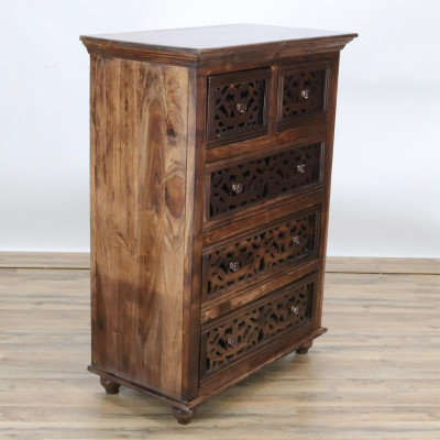 Victorian Style Walnut Chest of Drawers
