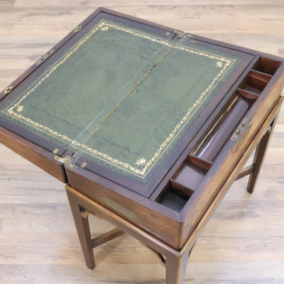 Victorian Figured Ash Rosewood Lap Desk
