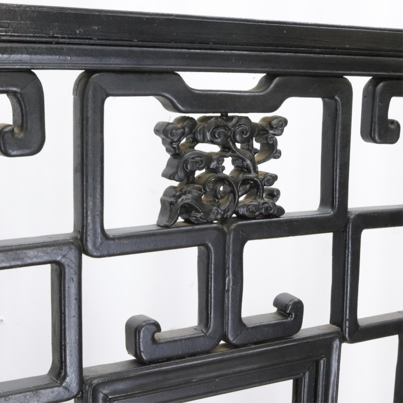 Chinese Carved Wooden Room Screen