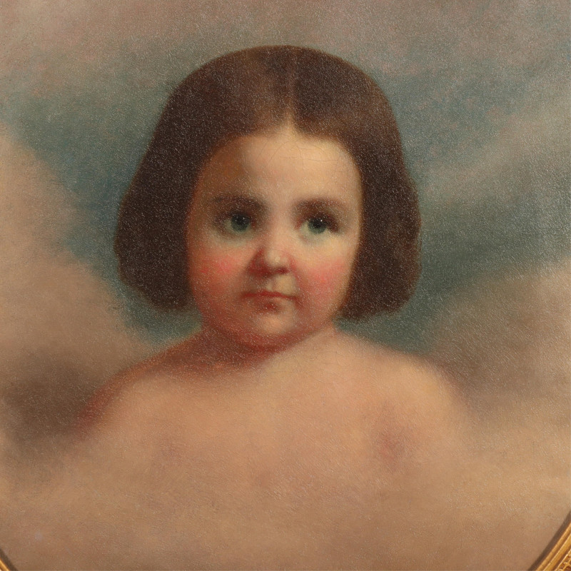 Eastman Johnson Portrait of Mary Eliza Hendley
