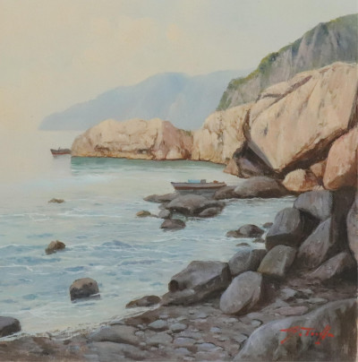 Image for Lot Giuseppe Torella Sea Cliffs