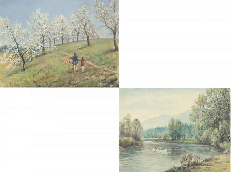 Hubert Bauer Spring Landscapes (2)