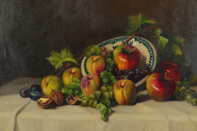 Image for Lot Romek rpd Still Life with Apples