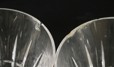 Set of 25 Waterford Crystal Wine Glasses