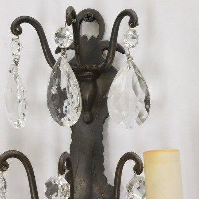 Pair of Louis XV Style TwoLight Sconces