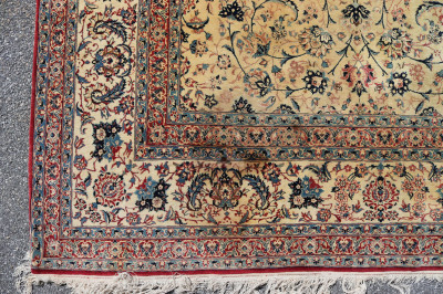 Persian Kashan Rug c 1930 13' x 10'