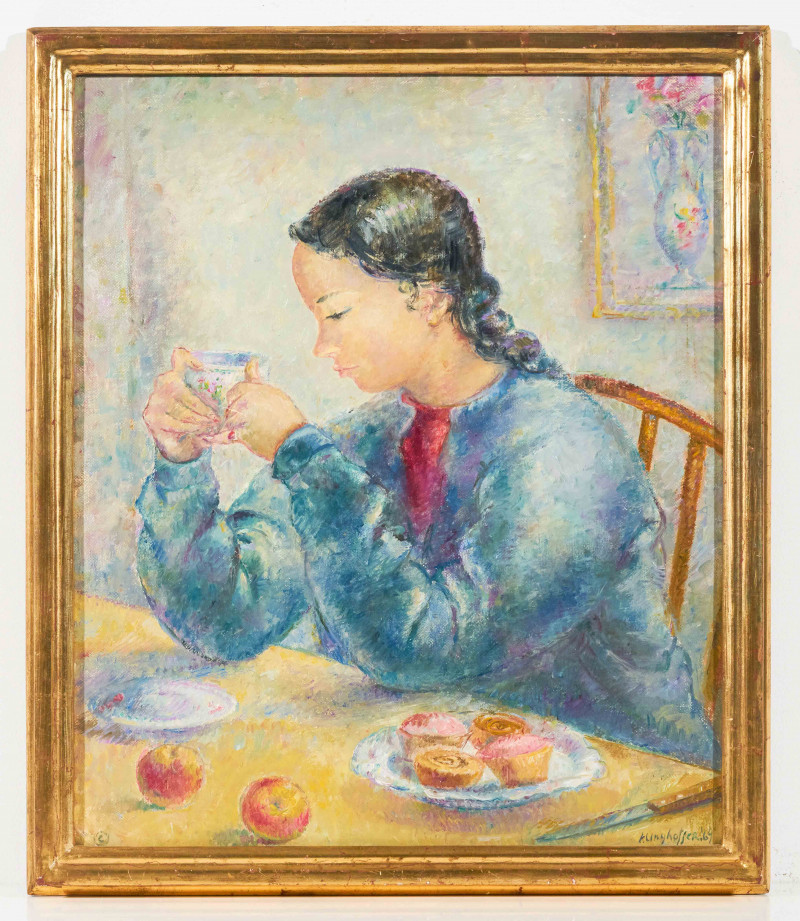 Clara Klinghoffer - Girl Drinking Tea