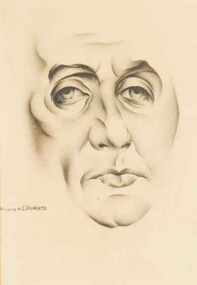 Image for Lot William S. Schwartz - Study of an Old Man's Head