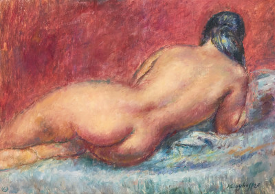 Image for Lot Clara Klinghoffer - Reclining Nude