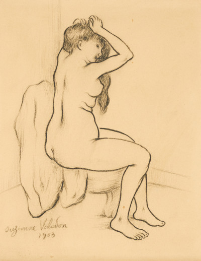 Image for Lot Suzanne Valadon - Seated Nude