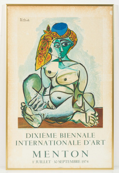 after Pablo Picasso - Dixieme Biennale Internationale d’Art-Menton
