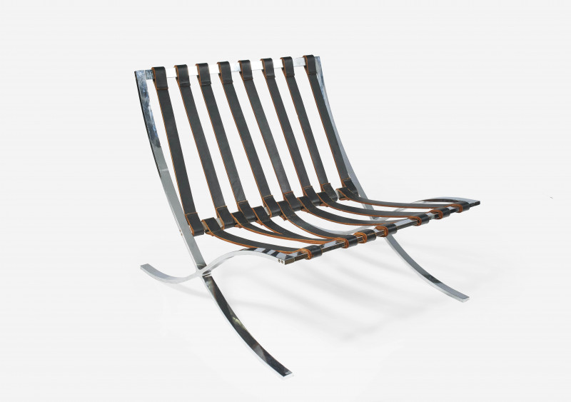 in the style of Mies van der Rohe - Lounge Chair