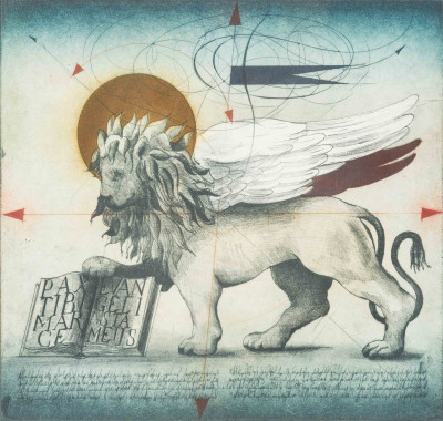 Alois Janak - Untitled (Winged lion)