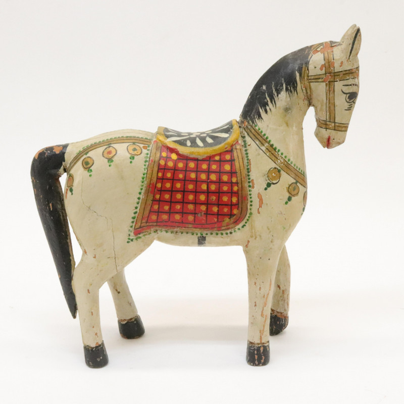 Painted Wood Indian Horse Dalahemslojd Horse