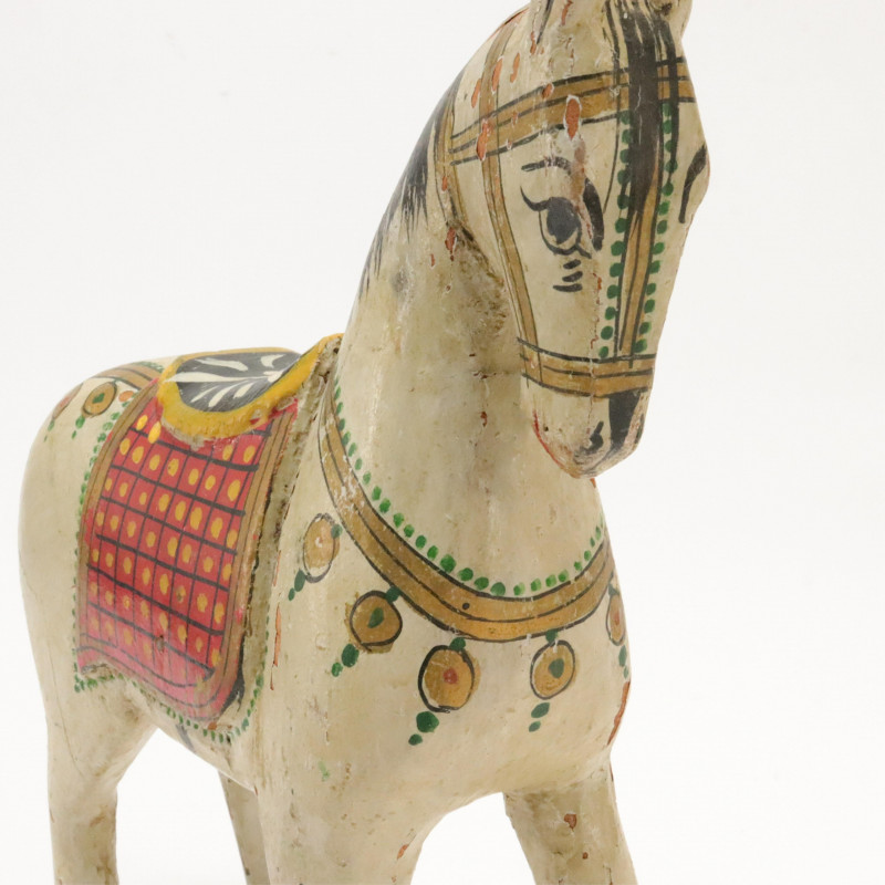 Painted Wood Indian Horse Dalahemslojd Horse