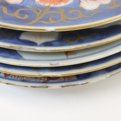 Six Matching Japanese Export Porcelain Bowls