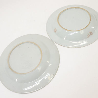 Collection of 9 Chinese Export Plates