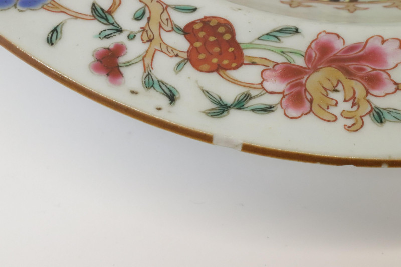 Group of Five Chinese Export Porcelain Dishes