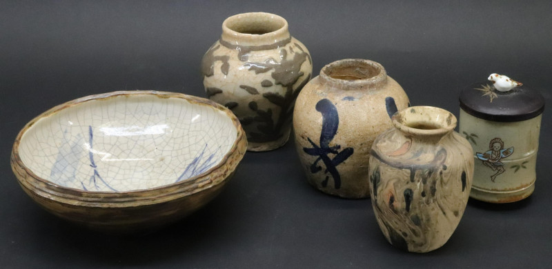 Group of Small Asian Ceramics