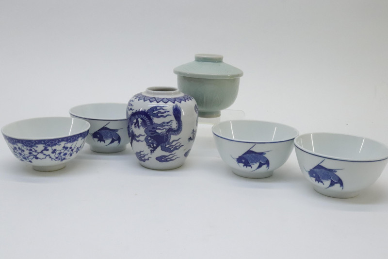 Collection of Contemporary Asian Porcelain