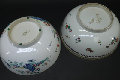 Two Chinese Export Porcelain Bowls 18/19th C
