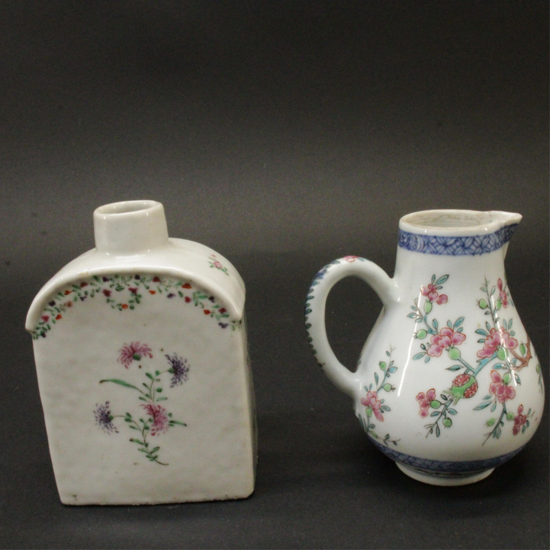 Four Chinese Export Porcelains 18/19th C