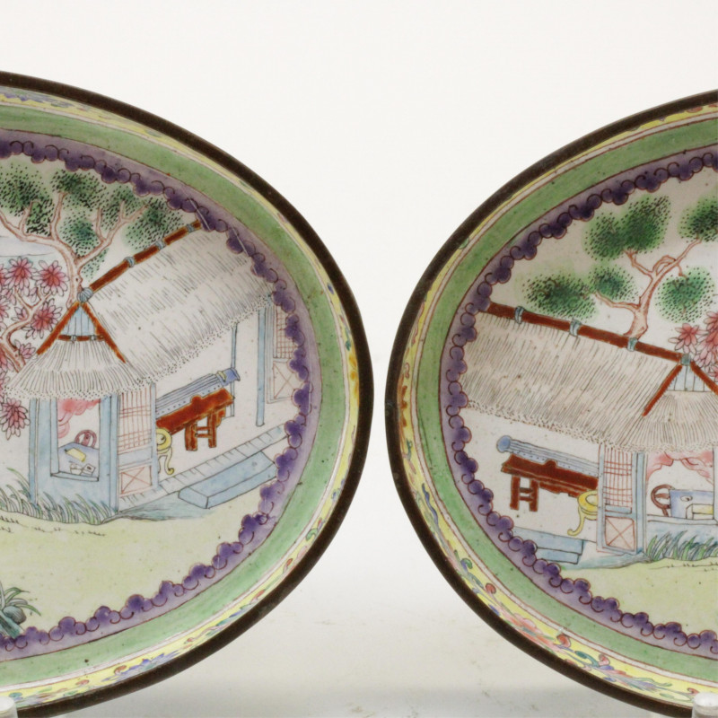 Collection of 19th century Chinese Enamel