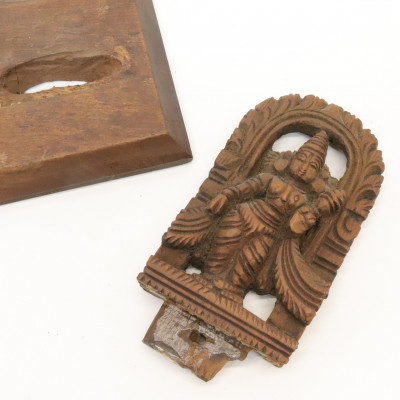 Collection of Asian Wood Objects