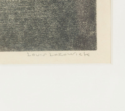 Louis Lozowick - Skater's Island