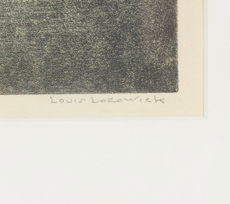 Louis Lozowick - Skater's Island
