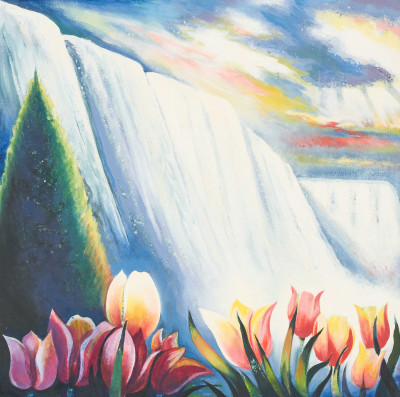 Image for Lot Lowell Nesbitt - Niagara Spring