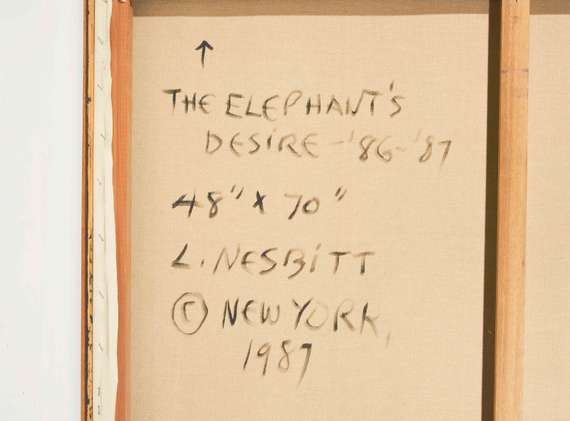 Lowell Nesbitt - The Elephant of Desiree