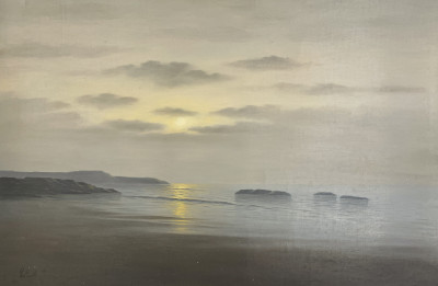 Guy Gladwell - Rolling Wave at Sunrise