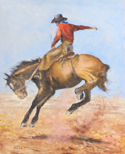 Pál Fried - Bronco (Rider in Red)