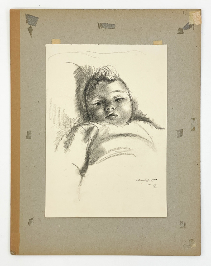 Clara Klinghoffer - Portrait of an infant